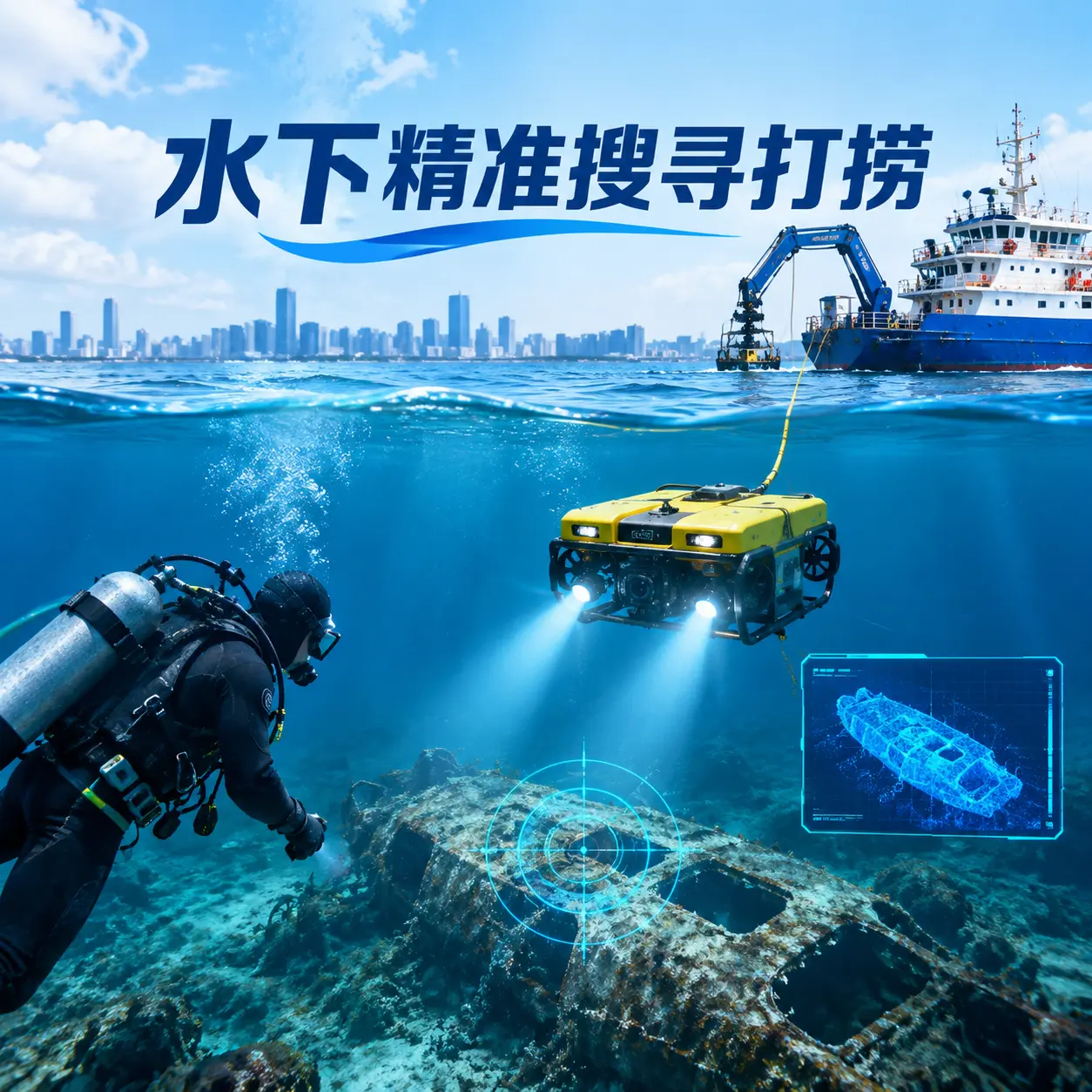 双牌水下精准搜寻打捞